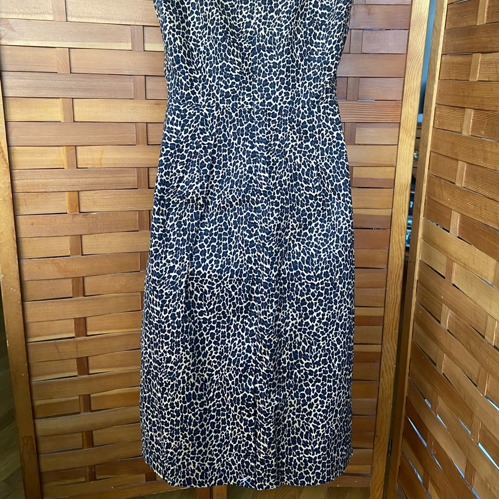 J. Crew animal print dress (4) - Picture 3 of 7